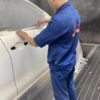 Băng dính giấy dùng trong sơn xe
